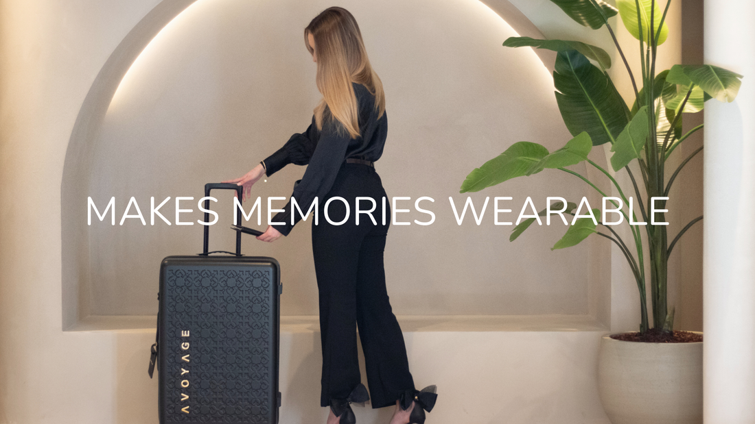 Over Avoyage, een merk voor mooie, stijvolle koffers voor vrouwen. Gemaakt van een hoge kwaliteit polycarbonaat. Makes memories wearble